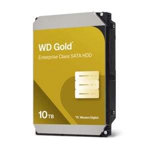 WD Gold 10 TB Hard Drive - 3.5"" Internal - SATA (SATA/600) - 7200rpm