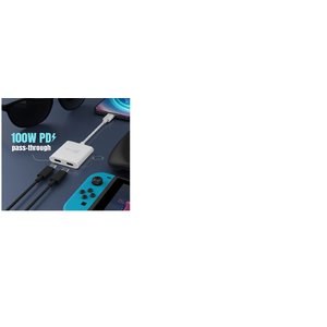 USB-C TO DUAL USB-C WITH VIDEO OR POWER DELIVERY