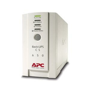 APC by Schneider Electric Back-UPS BK650EI Standby UPS - 650 VA/400 W - 8 Hour Recharge - 2.40 Minute Stand-by - 220 V AC 
