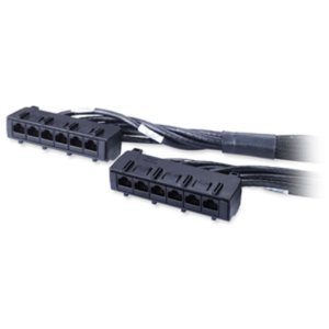 APC by Schneider Electric 5.79 m Category 6 Network Cable for Network Device - First End: 6 x RJ-45 Network - Female - Sec