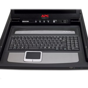 APC by Schneider Electric AP5717 LCD Rack Console - 43.2 cm (17") - TouchPad - 100 V AC Input Voltage - 1U High