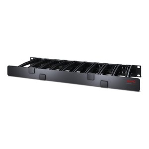 APC by Schneider Electric AR8612 Cable Organizer - Black - TAA Compliant - Cable Manager - 1U Rack Height