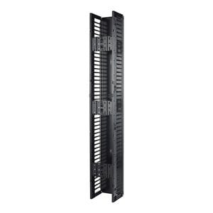 APC by Schneider Electric AR8765 Cable Organizer - Black - 1 Each Pack - Cable Manager