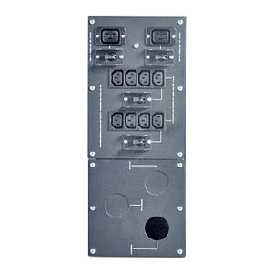 APC by Schneider Electric SBP10KRMI4U Bypass Switch - 8 x IEC 320-C13, 2 x IEC 320-C19 - 20 kW - 220 V AC - 100 A, 100 A, 