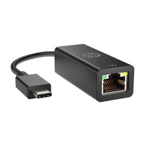 HP Gigabit Ethernet Card for Computer, Notebook - 1000Base-T - Portable - USB Type C - 1 Gbit/s Data Transfer Rate - 1 Por