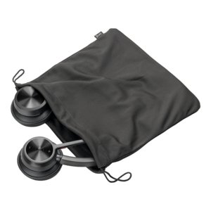 Poly Voyager 4300 UC 4320 Wired/Wireless On-ear, Over-the-head Stereo Headset - Black - Microsoft Teams Certification - Si