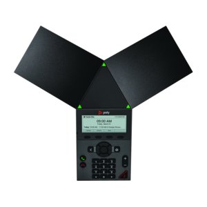 Poly Trio 8300 IP Conference Station - Corded - Wi-Fi, Bluetooth - 3 x Total Line - VoIP - 1 x Network (RJ-45) - PoE Ports