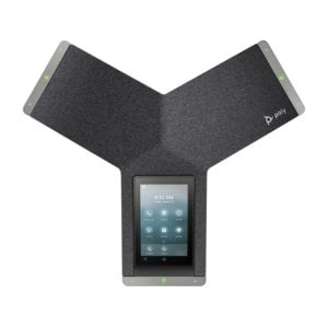 Poly Trio C60 IP Conference Station - Corded/Cordless - Wi-Fi - Tabletop - Black - TAA Compliant - 3 x Total Line - VoIP -