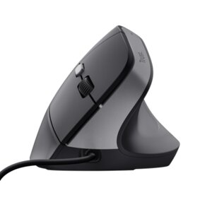Trust Bayo II Mouse - USB 3.0 Type A - 6 Button(s) - Black - Cable - 2400 dpi - Scroll Wheel - Right-handed Only