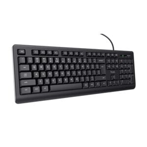 Trust TK-150 Keyboard - Cable Connectivity - USB 2.0 Type A Interface - Spanish - QWERTY Layout - Membrane Keyswitch - 104