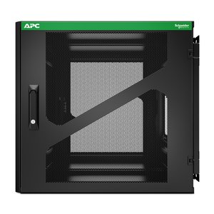 APC by Schneider Electric NetShelter 12U Wall Mountable Enclosed Cabinet Rack Cabinet for UPS, IT Equipment - 482.60 mm Ra
