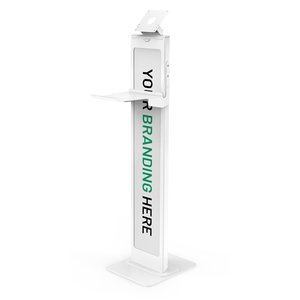 Compulocks Printer Tray for the BrandMe Stand - White - Printer Tray for the BrandMe Stand - White