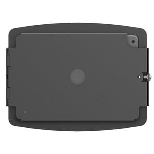 Compulocks iPad 10.2" Space Enclosure Wall Mount Black - High-Grade Aluminum Enclosure, Conceals charging cable, Quick Loc
