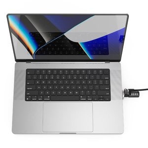 LEDGE LOCK ADAPTER MACBOOK PRO 16IN M1/M2/M3/M4 W/COMB.CBL LOCK