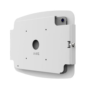 Compulocks iPad 10.9" 10th Gen Space Enclosure Wall Mount White - High-Grade Aluminum Enclosure, Conceals charging cable, 