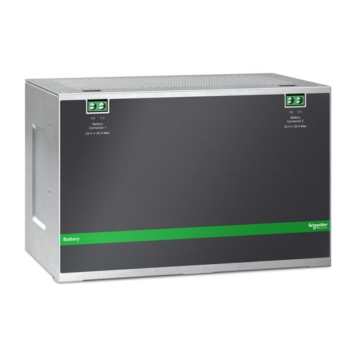 DIN RAIL MOUNT BATTERY PACK 24VDC