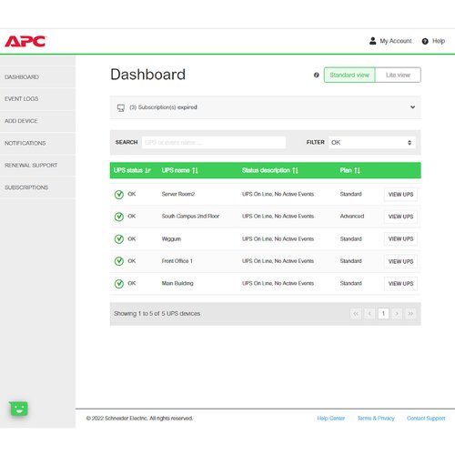 Schneider Electric SmartConnect Standard Plan - Subscription Licence - 1 License - 3 Year - Available via Email