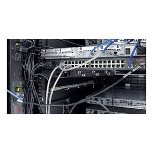 APC by Schneider Electric AR8442 Cable Organizer - Black - Cable Manager - 0U Rack Height