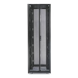 APC by Schneider Electric NetShelter 42U Enclosed Cabinet Rack Cabinet for Blade Server - 482.60 mm Rack Width - Black - T
