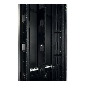 APC by Schneider Electric NetShelter SX Mounting Rail Kit - Black - 1 Each