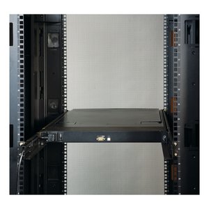 APC by Schneider Electric Rack Mount for KVM Switch - Black - TAA Compliant - 1 Each