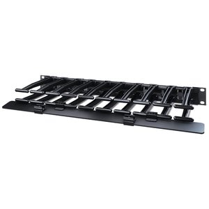 APC by Schneider Electric AR8612 Cable Organizer - Black - TAA Compliant - Cable Manager - 1U Rack Height