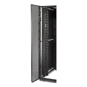 APC by Schneider Electric AR7581A Cable Organizer - Black - 2 Each Pack - TAA Compliant - Cover - 42U Rack Height