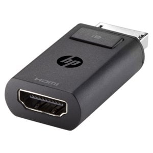 HP A/V Adapter - 1 x HDMI HDMI 1.4 Digital Audio/Video Female - 1 x DisplayPort Digital Audio/Video Male