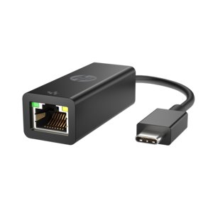 HP Gigabit Ethernet Card for Computer, Notebook - 1000Base-T - Portable - USB Type C - 1 Gbit/s Data Transfer Rate - 1 Por
