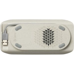 Poly Sync 10 Wired Speakerphone - Microsoft Teams - Silver - 2 Microphone(s) - 40 mm Speaker(s)