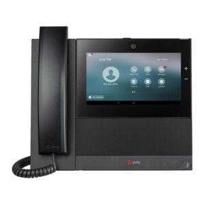 Poly CCX 700 IP Phone - Corded - Corded/Cordless - Wi-Fi, Bluetooth - Built-in Camera - Desktop - Black - 24 x Total Line 