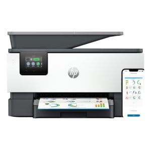 HP Officejet Pro 9120b Wired & Wireless Inkjet Multifunction Printer - Colour - Cement - Copier/Fax/Printer/Scanner - 32 p