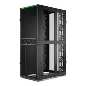 APC by Schneider Electric NetShelter SX 42U Enclosed Cabinet Rack Cabinet for Server, Networking, Equipment - 482.60 mm Ra
