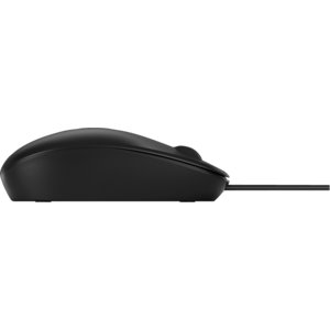 HP 125 Mouse - USB - Optical - 3 Button(s) - Cable - 1200 dpi - Scroll Wheel