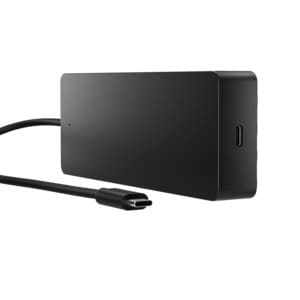 HP USB Type C Docking Station for Notebook, Desktop PC - Memory Card Reader - microSD, SD - USB Type-C - 1 x RJ-45 Ports -