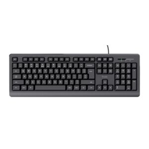 Trust TK-150 Keyboard - Cable Connectivity - USB 2.0 Type A Interface - Spanish - QWERTY Layout - Membrane Keyswitch - 104