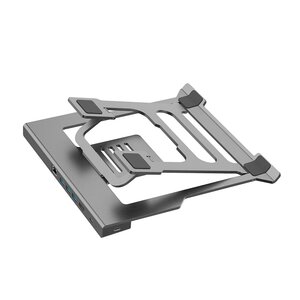 ATRILDOCK ALU USB-C A HDMI 4K DESCRIPTION 2: 3XUSBA/PD 100W/SD