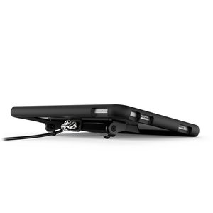 Compulocks iPad 10.9"" 10th Gen Secured Kickstand Black - Metal Kickstand for extra functionality, Lock slot and cable loc