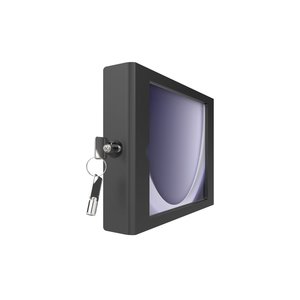 Compulocks Galaxy Tab A9 Apex Enclosure Wall Mount - Sleek metal frame, Quick keyed access, Compatible with VESA 100X100 a