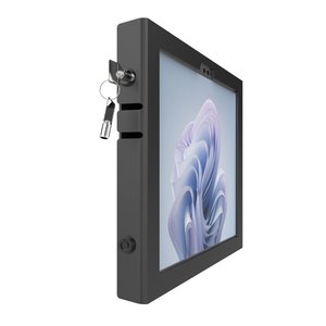 Compulocks Surface Pro 8-9 Apex Enclosure Wall Mount - Sleek metal frame, Quick keyed access, Compatible with VESA 100X100