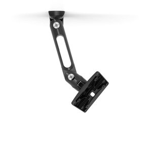 Compulocks VESA Swing Arm Mount Black - 100mm x 100mm and 75mm x 75mm VESA Compatible Mount, Low-profile Mounting Bracket,