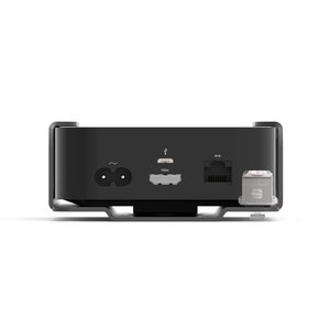 Compulocks Apple TV Security Mount (4th, 4k 1-2nd Gen) (2018-2021) Black - Easy to install on the counter or wall-mounted,