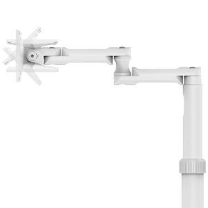 Compulocks Medical Rolling Cart Extended - VESA Compatible White - 75x75mm & 100x100 mm VESA Mount Compatibility, Maximum 