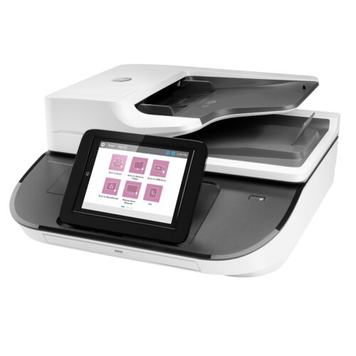 HP Digital Sender 8500fn2 Sheetfed Scanner - 600 dpi Optical - 24-bit Color - 8-bit Grayscale - 100 ppm (Mono) - 100 ppm (