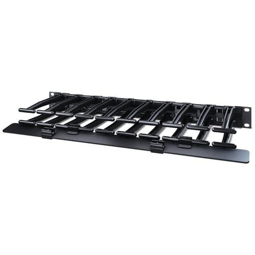 APC by Schneider Electric AR8612 Cable Organizer - Black - TAA Compliant - Cable Manager - 1U Rack Height
