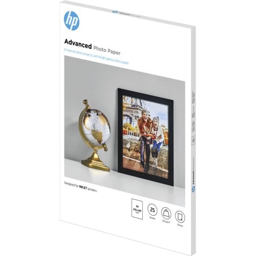 HP ADV GLOSSY PHOTO PAPER 250G A4 210X297MM 25SH