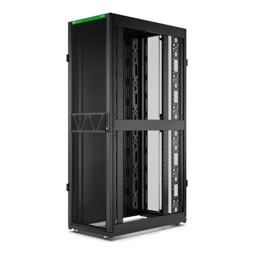 APC by Schneider Electric NetShelter SX 42U Enclosed Cabinet Rack Cabinet for Server, Networking, IT Equipment - 482.60 mm