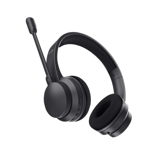 Trust Ayda Wired/Wireless Over-the-head, On-ear Stereo Headset - Black - Binaural - Supra-aural - 1000 cm - Bluetooth - 20