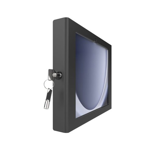 Compulocks Galaxy Tab A9+ Apex Enclosure Wall Mount - Sleek metal frame, Quick keyed access, Compatible with VESA 100X100 