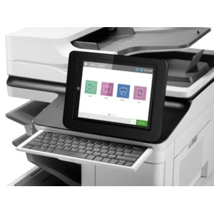 HP LaserJet Enterprise M636z Wireless Laser Multifunction Printer - Monochrome - Copier/Fax/Printer/Scanner - 71 ppm Mono 